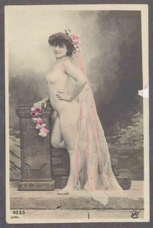 Picture Post Card of Erotica.