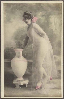 Picture Post Card of Erotica.