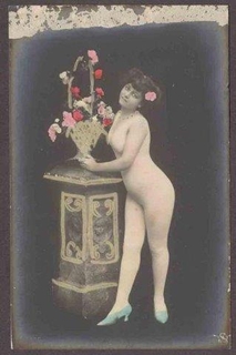 Picture Post Card of Erotica.