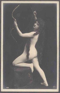 Picture Post Card of Erotica.