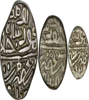 Billion Coins of Mahmud Shah I of Malwa Sultanate.