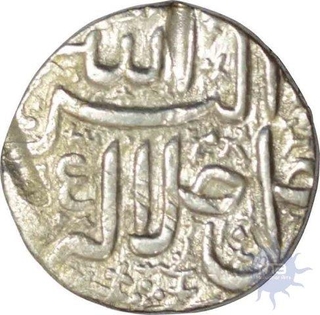 Silver One Rupee Coin  of Akbar of Ahmadabad Mint of  month of Bahman.