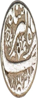 Silver One Rupee Coin of Jahangir of Delhi Mint.