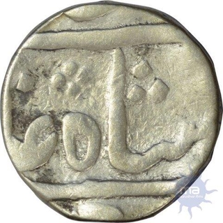 Silver One Rupee Coin of Imtya ud daula of Broach.