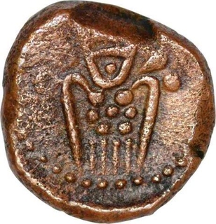 Copper Stuiver Coin of nagapattanam of India Dutch.