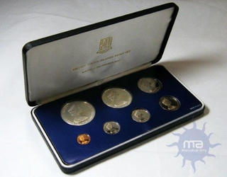 Proof Set Coins of British Virgin Islands.