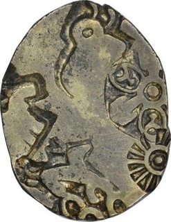 Punch Marked Silver coin of Magadha Janapada.