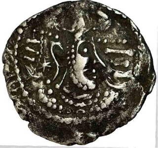 Silver Drachma Coin of Indo Sassanians.