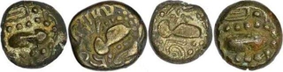 Silver Dramma Coins of Paramaras dynasty.