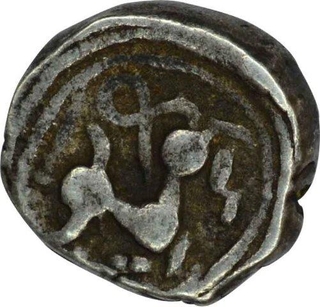 Silver Coin of Saluva Malla of Vijayanagar Feudatory.