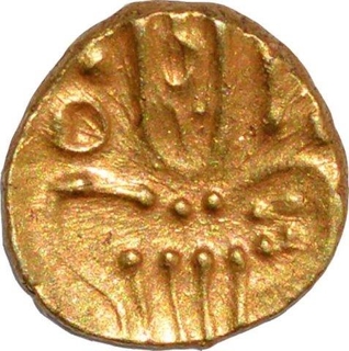 Gold Fanam Coin of Vira Raya of Nayakas of Chitradurga.