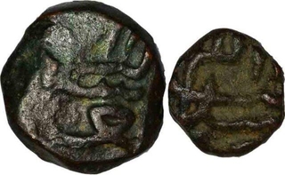 Copper Fulus Coins of Ali Adil Shah I of Bijapur Sultanate.