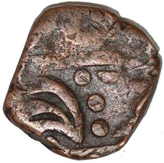 Copper Half Paisa Coin of  Dule Singh of Sailana State.