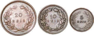 Copper Reis  Coins of Indo Portuguese.