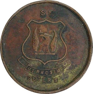 Copper Junior High Jump Token.