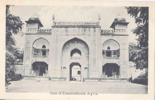 Picture Post card of Agra.