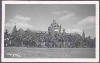 Picture Post Card of Bombay High Court.