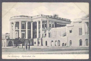 Picture Post Card of The Residency of Hyderabad.