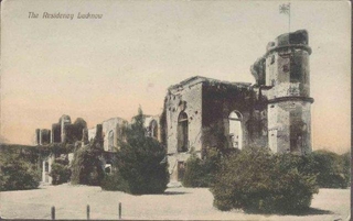 Picture post card of Building of Lucknow.