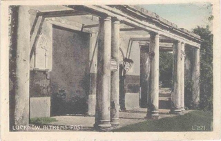 Picture post card of Building of Lucknow.