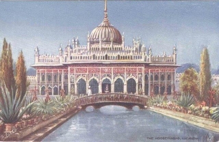 Picture post card of Building of Lucknow.