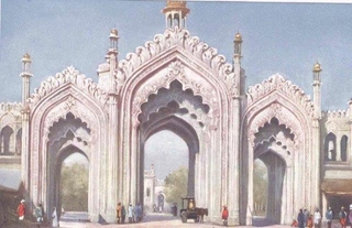 Picture post card of Building of  Lucknow.