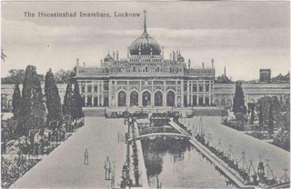 Picture Post Card of Building of Lucknow