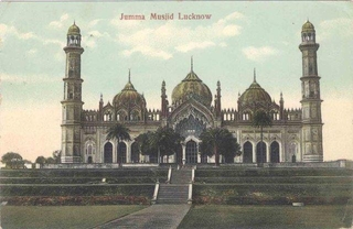 Picture Post Card of Building of Lucknow