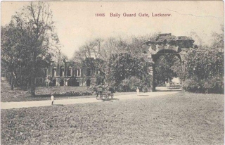 Picture Post Card of Building of Lucknow