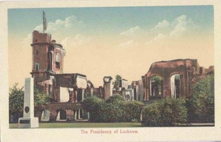 Picture Post card of Building of Lucknow