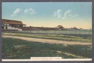 Picture Post Card of Coronation Durbar Delhi of 1911.