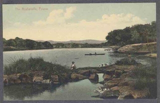 Picture Post Card of the Rosher ville of Poona.