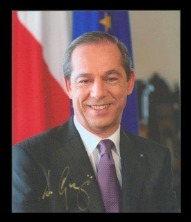 Dr Lawrence Gonzi of  Prime Minster of Malta of Leader of Nationalist Party and as well as Deputy Prime Minister of Malta of Photograph Mounted in Folder.