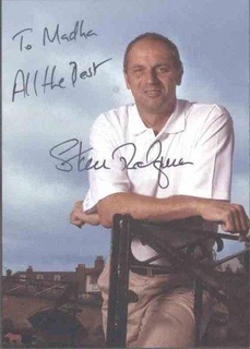 Autograph of Steve Redgrave.