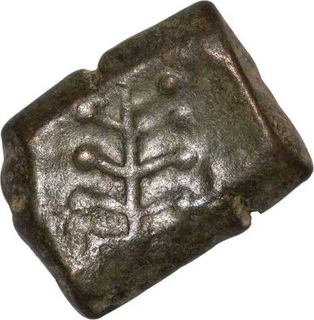 Copper Coin of Satakarni I of Satavahana Dynasty.