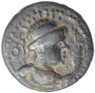 Copper Coin of Soter Megas of Kushana Dynasty.