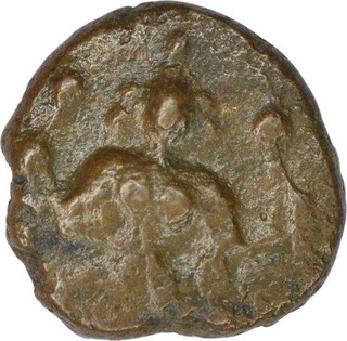 Copper One Fourth Jital Coin  of Sadashivaraya  of Tuluva Dynasty of Vijayanagar Empire.