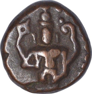 Copper Kasu Coin of Venkatapati Raya of Tanjavur Nayakas.