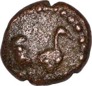 Copper Coin of Nawab of Arcot.