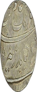 Silver One  Rupee Coin of Aurangzeb of Surat Mint.