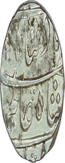 Silver One Rupee Coin of Shah Alam Bahadur of Akbarabad Mustaqir al Mulk Mint.