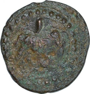 Copper One Fourth Paisa Coin of Tippu Sultan of Patan Mint of Mysore Kingdom.