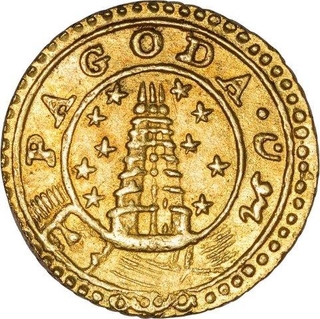 Gold Pagoda Coin of Madras Presidency.