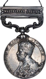 India General Service Silver Medal.