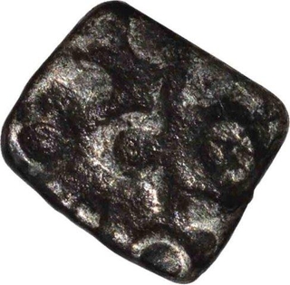 Punch Marked Silver Quarter Karshapana  Coin of Avanti Janapada.