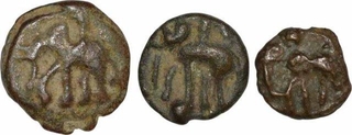 Cast Copper Kakani Coin of Sunga Kingdom.