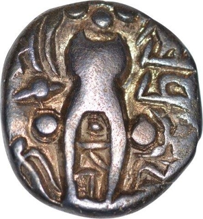 Debased Gold Dinar Coin  of Pratapaditya of Kidara of Kashmir.