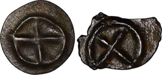 Potin Coin of Kadambas of Banavasi.