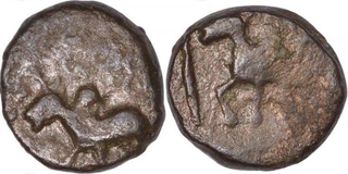 Copper Coins of Kaushambi Region.