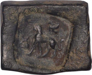 Copper Coin of Taxila Region of Post Mauryan.